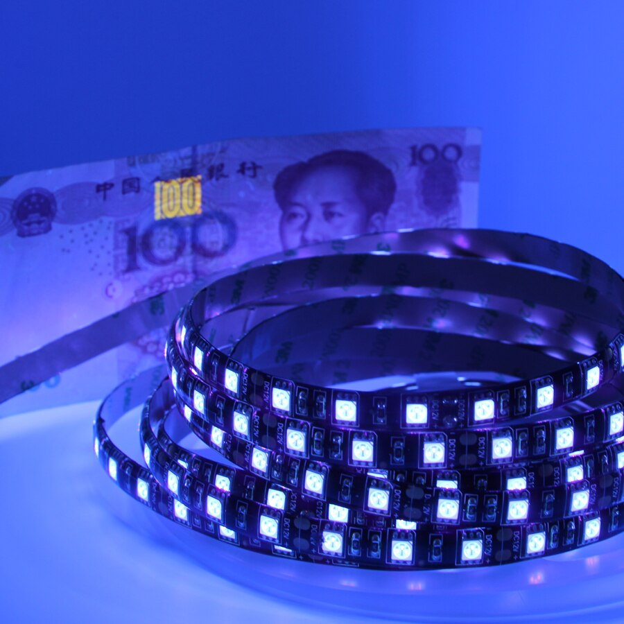 UV LED Ʈ  12V DC SMD 5050 1M 2M 3m 4m 5M ..